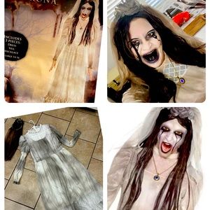 Adult La Llorona Costume dress & Veil
XL
(missing necklace)